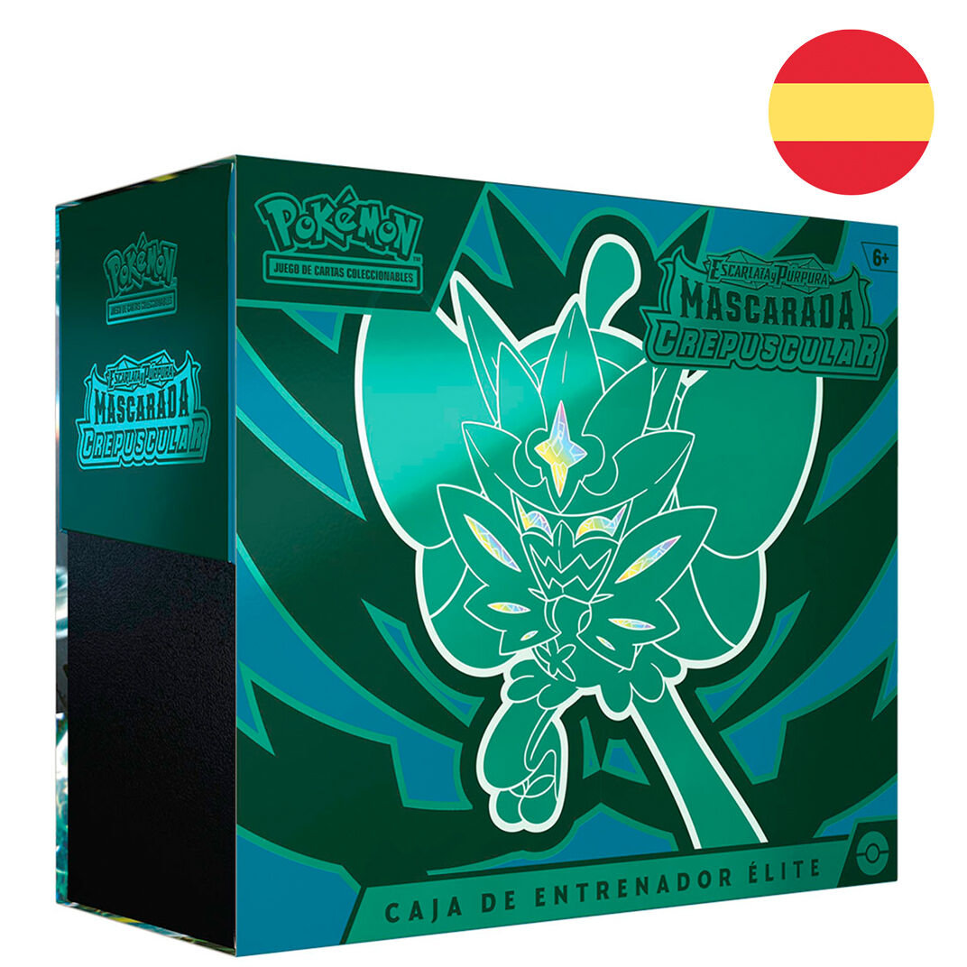 ETB Mascarada Crepuscular Escarlata y Purpura Pokemon español