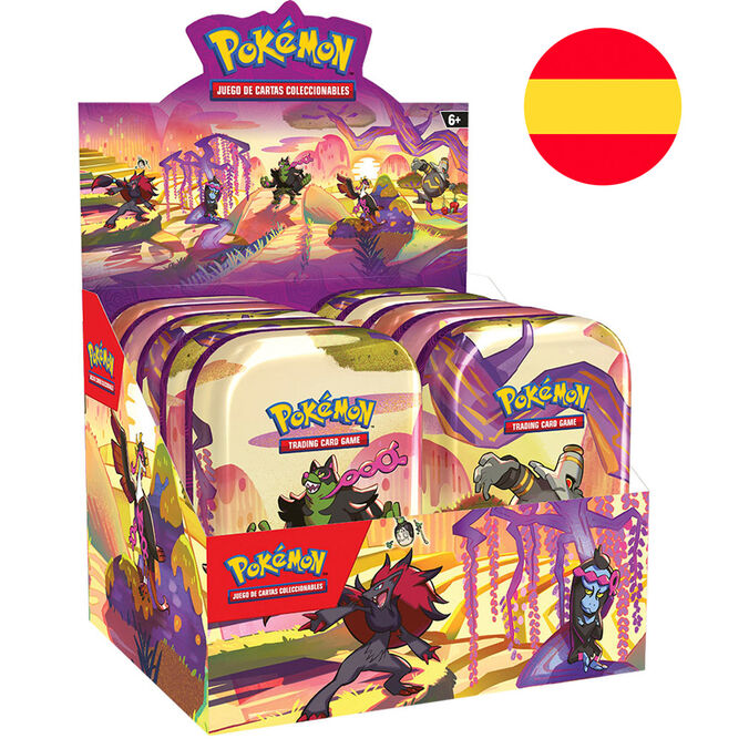 Mini lata cartas SV6 Pokemon Español
