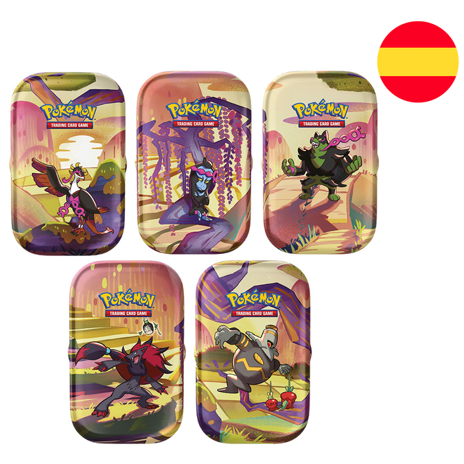 Mini lata cartas SV6 Pokemon Español